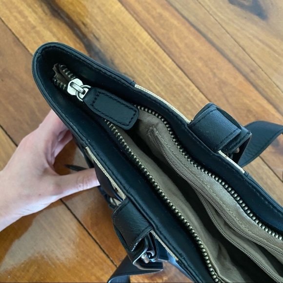 Cynthia Rowley Bag- Canvas and Leather! - Picture 5 of 5